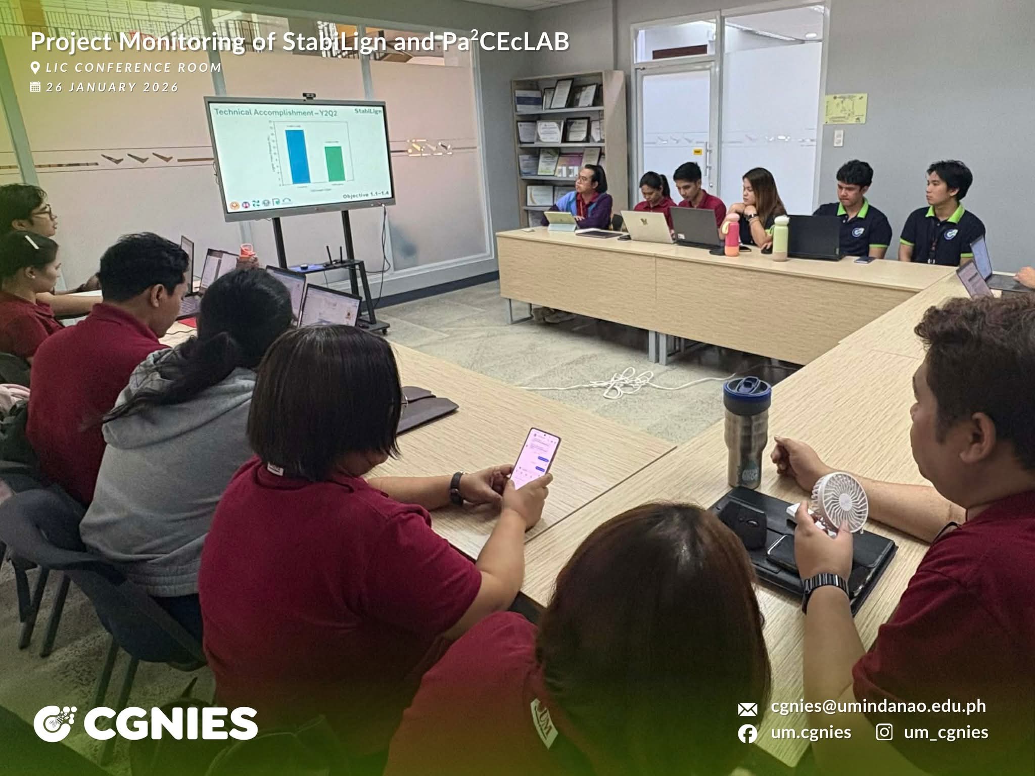 DOST-PCIEERD Conducts Project Monitoring on StabiLign and Pa2CEcLAB